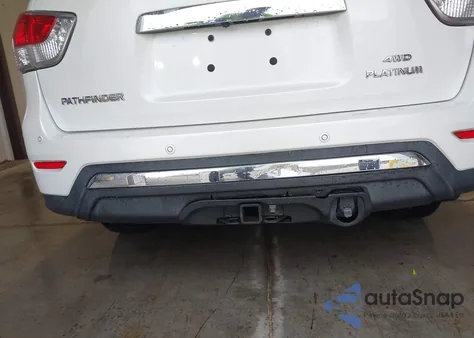 2015 Nissan Pathfinder Platinum from USA, damaged, VIN 5N1AR2MMXFC696002
